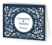 Folded Wedding Thank You Cards