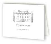 Villa Balbiano Folded Wedding Thank You Cards