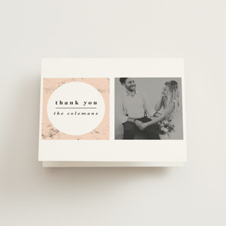 New York Folded Wedding Thank You Cards