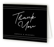 Folded Wedding Thank You Cards