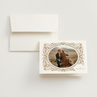 Charmed Folded Wedding Thank You Cards