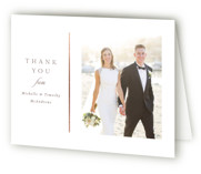 Better Half Foil-Pressed Folded Wedding Thank You Cards