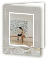 Foil-Pressed Folded Wedding Thank You Cards