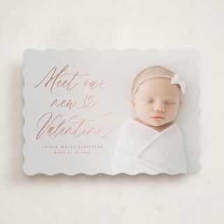 Meet our New Valentine Foil-Pressed Valentine's Day Cards