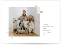 Small Hearts Foil-Pressed Valentine's Day Cards