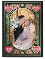 Frame of love Foil-Pressed Valentine's Day Cards