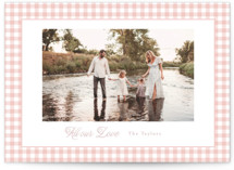 Sweet Gingham Valentine's Day Cards