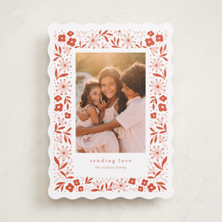 Flora Frame Valentine's Day Cards