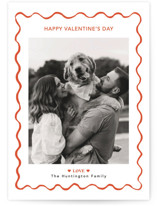 handdrawn wavy border Valentine's Day Cards