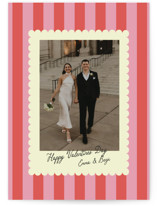 Nice Stripes Valentine's Day Cards