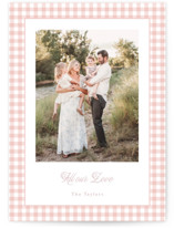 Sweet Gingham Valentine's Day Cards