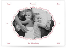 Modern Squiggle Frame Valentine's Day Cards