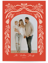 Vintage ribbon Valentine's Day Cards