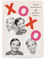 Topsy Turvy XO Valentine's Day Cards