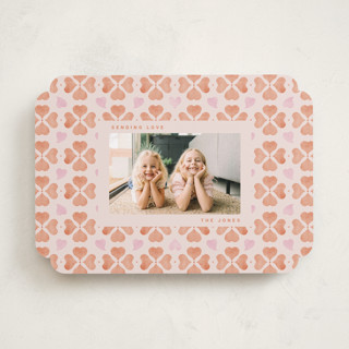 Love in watercolor Valentine's Day Cards