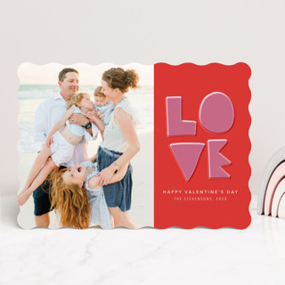 Bright and bold love Valentine's Day Cards