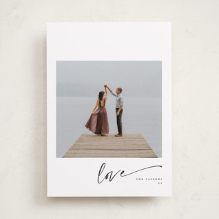 minimal love Valentine's Day Cards