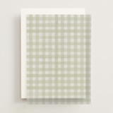 Classic Gingham Vellum Overlays