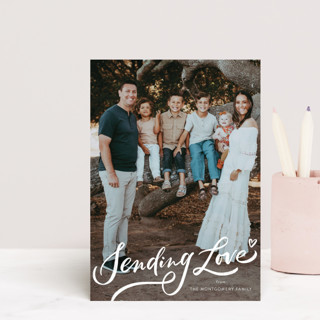 Sending Love Script Valentine's Day Petite Cards