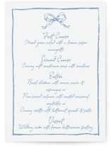 Vellum Menus