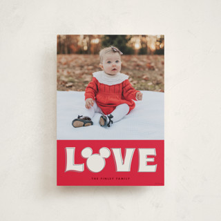 Disney's Mickey Mouse Big Love Valentine's Day Postcards