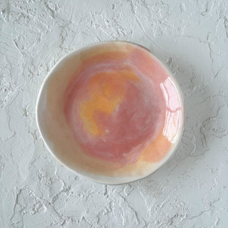 Warm Abstract Ring Dish Vanity Trays and Dishes