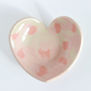 Big Terrazzo Heart Ring Dish Vanity Trays and Dishes