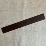 Brown colored translucent vellum belly band for 5x7 inch Invitation | Pack of 10