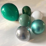 Emerald THICK Balloon Garland Kit (8-10 feet) Balloons