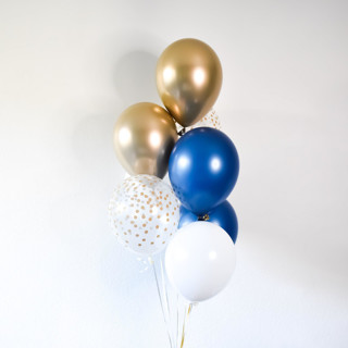 Navy Blue Balloon Bouquet Balloons