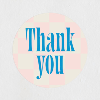 Modern Stripes Baby Shower Stickers