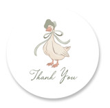 Story Book Frame Baby Shower Stickers