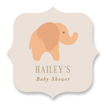 Charming Nursery Baby Shower Stickers