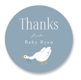 Little Goose Baby Shower Stickers