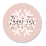 Gingerbread Village Baby Shower Stickers