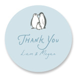 Arctic Family Baby Shower Stickers