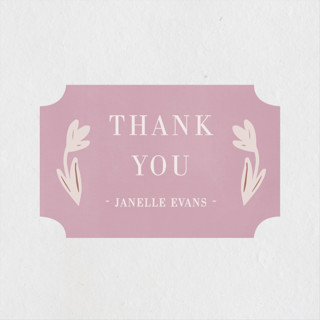 Friendly Flowers Baby Shower Stickers