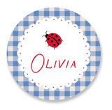 Love Bug Baby Shower Stickers