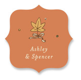 Sweet Autumn Baby Shower Stickers