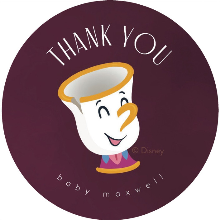 Mrs Potts and Chip Sip and See from Disney's Beauty And The Beast Baby