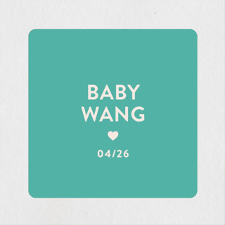 Bonjour Macarons Baby Shower Stickers