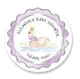 Cute Goose almost loose Baby Shower Stickers