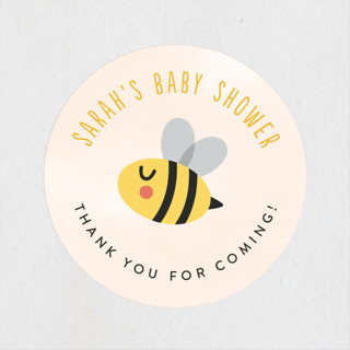 Ba-beez Baby Shower Stickers