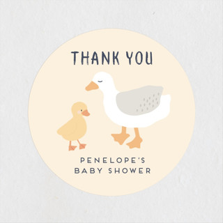 barn baby Baby Shower Stickers