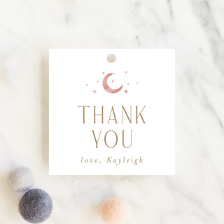 Stardust Baby Shower Favor Tags