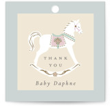 Le Cheval d’Enfance Baby Shower Favor Tags