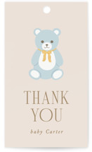Charming Nursery Baby Shower Favor Tags