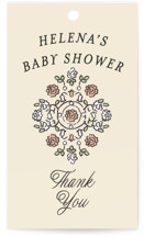 Garden Brick Gate Baby Shower Favor Tags