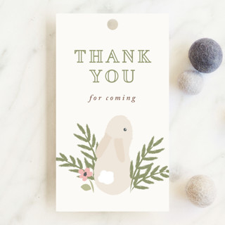 petit lapin Baby Shower Favor Tags