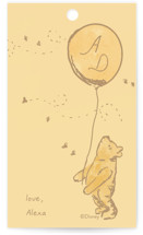 Disney's Winnie the Pooh Little Honey Baby Shower Favor Tags